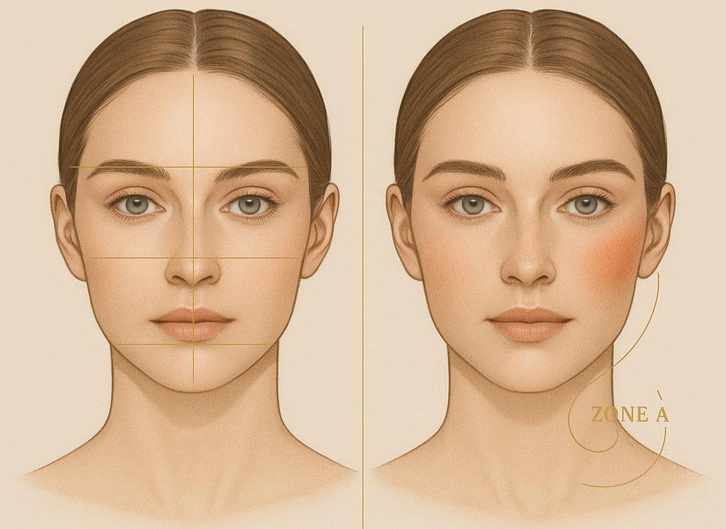 The Golden Ratio of Blush: Beauty Math on Cheeks